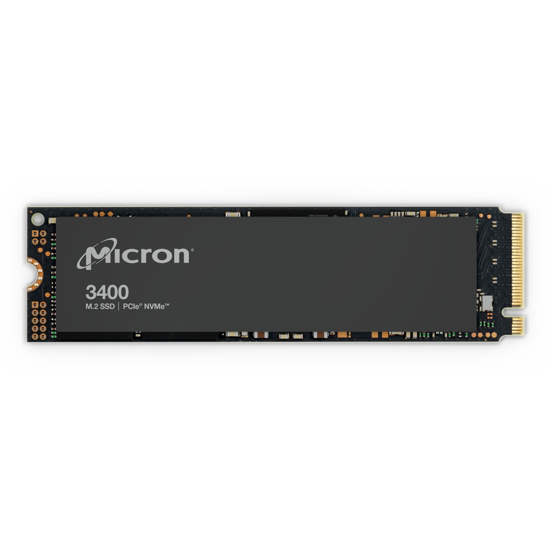 Micron 3400 512 GB Solid State Drive - M.2 2280 Internal - PCI Express NVMe [PCI Express NVMe 4.0]