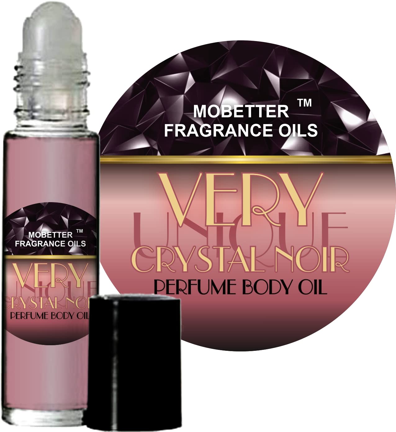 MOBETTER FRAGRANCE OILS Very Unique Crystal Noir Perfume Women Body Oil