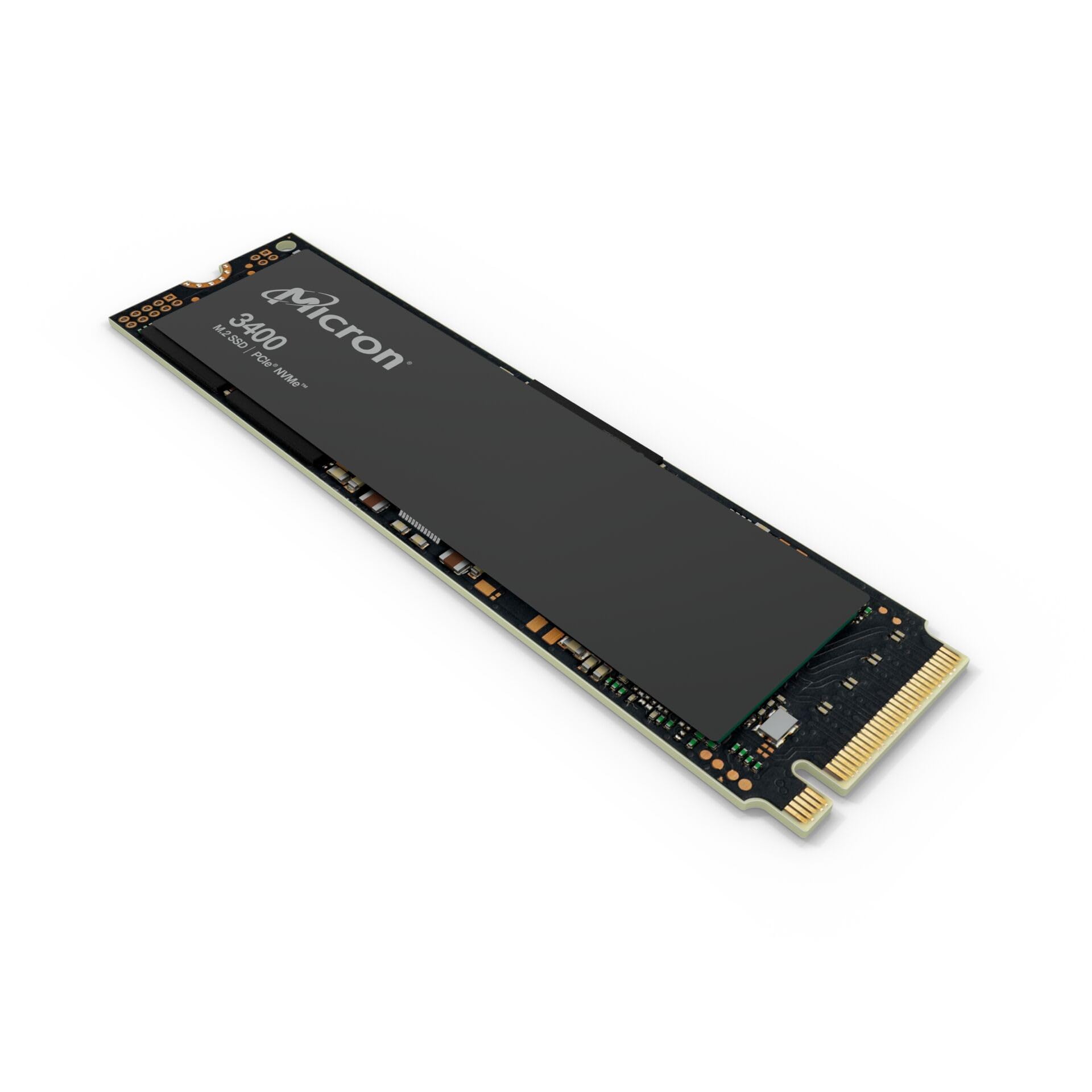 Micron 3400 512 GB Solid State Drive - M.2 2280 Internal - PCI Express NVMe [PCI Express NVMe 4.0]