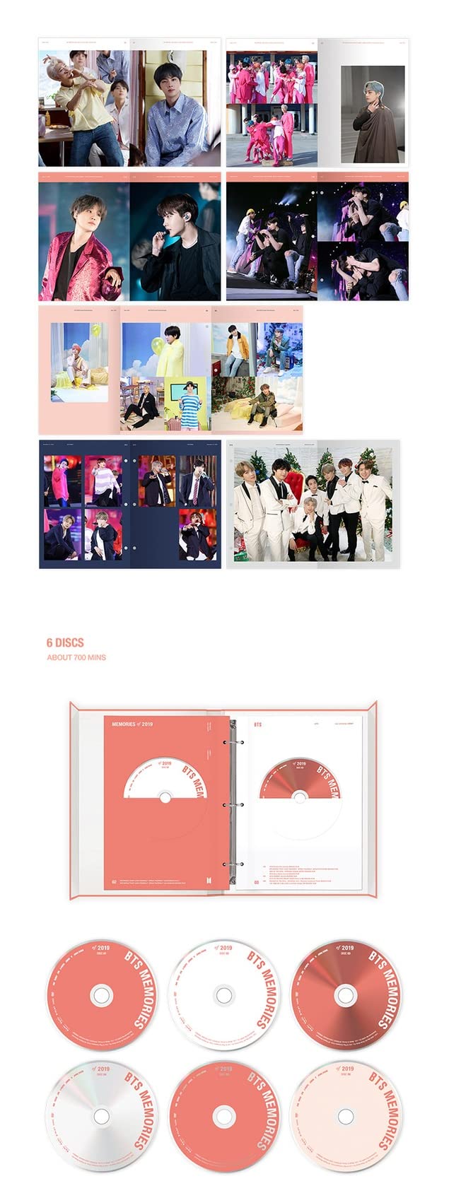 Dreamus, [DVD] [REISSUE PRE-ORDER] BTS MEMORIES OF 2019 DVD+Pre-Order Benefit (BTS2019DV)