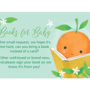 Wish Clover Little Cutie Baby Shower Book Request Cards (24-Count)