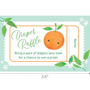 Wish Clover Little Cutie Baby Shower Diaper Raffle Cards (24-Count)