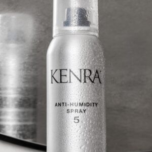 Kenra Anti-Humidity Spray 5 | Frizz & Static Control Spray |72-Hour Humidity Resistance & Protection | Lightweight, Low Hold Formula | Thermal Protection | 5oz