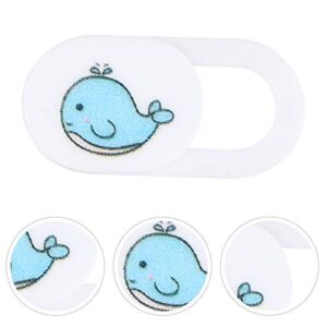 SOLUSTRE Echo Laptop 3pcs Webcam Cover Computer Camera Cover Slide Camera Cover Lens Privacy Cover Slider Cute Whale Show Echo Show