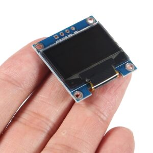 AITRIP 10 PCS 0.96 inch 12864 128X64 OLED LCD Display Board Module I2C IIC SSD1306 Driver 4 Pins Compatibile with Raspberry Pi (Blue and Yellow)