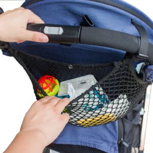 stroller organizer extra stroller storage space,for carrying diaper &toys | non-slip and adjustable straps,specially designed for mothers,loved by parents,parents'favorite stroller storage accessories