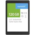 swissbit sfsa120gu2ak2to-i-6b-236-std, solid state drive, 120gb, 3.3v, msata ssd, x-75m, 3d tlc, -40/85°c