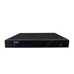 gw security 16 channel 4k 8mp nvr video recorder alone with 4tb hard drive pre-installed (gw4216ep)