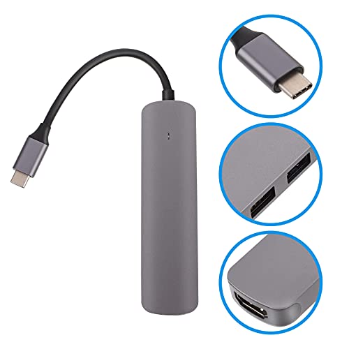 SOLUSTRE USB Ethernet Adapter USB Ethernet Adapter 2 Pack USB Hub Multiport Multi- Port USB hub Data USB hub USB Splitter for Laptop Adapter Hub 5- USB Docking Station USB Docking Station