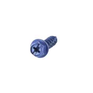 Conquest Fasteners 1/4" x 1-1/4" Hex Head Blue Concrete Screws (Box of 100) to Anchor Masonry, Brick & Block