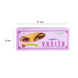 Vanity Threading Thread - Pack of 2 (10 Spools in Each Box) with Scissor by Behal International