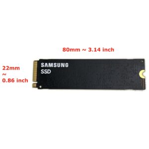 Samsung SSD 1TB PM9A1 NVMe PCIe 3.0 Gen3 x4 MZVL21T0HCLR 00BD1 KG5N3 0KG5N3 Solid State Drive for Dell Alienware HP Lenovo Laptop Desktop