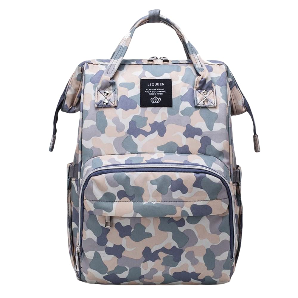 Armbq Camo Diaper Bag Backpack Multi-Function Diaper Bag for Baby Care Essentials Waterproof Travel Baby Bag for Mom Dad