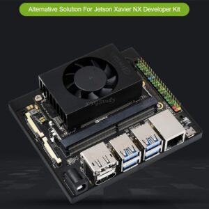 Alternative Solution for Jetson Xavier NX Developer Kit Directly Insert into Jetson Xavier NX Module Carrier Board Only @XYGStudy (Jetson-IO-Base-B)