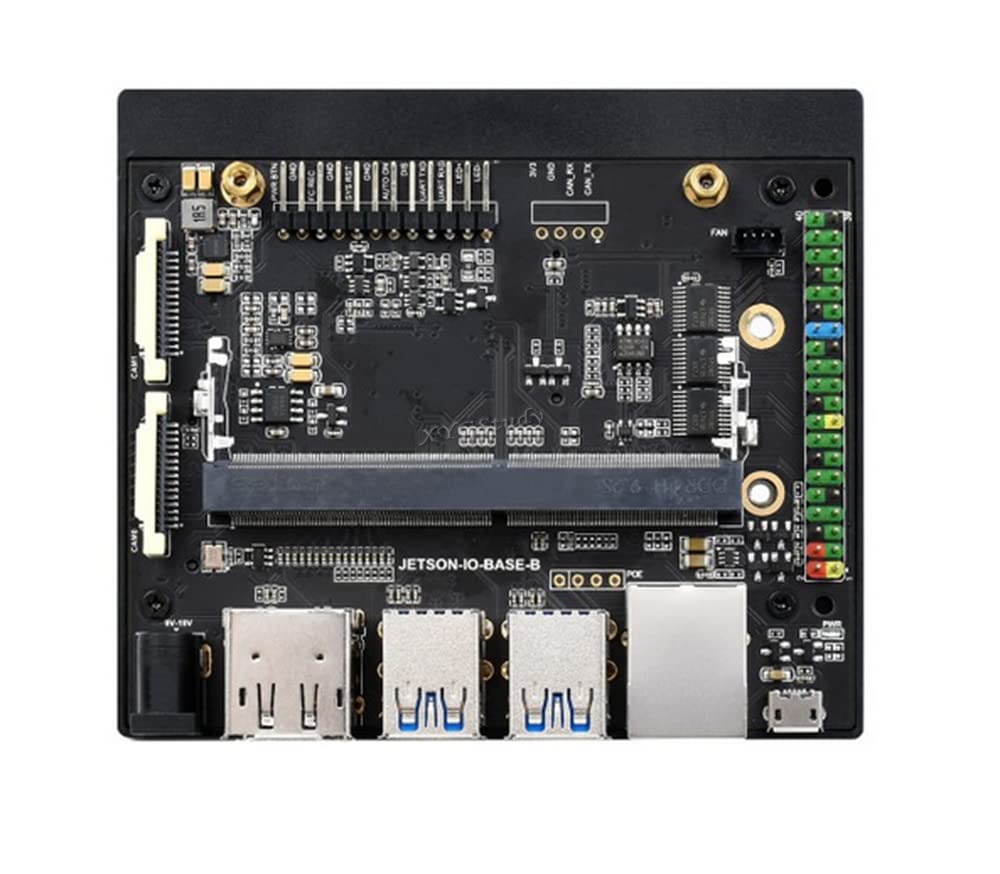 Alternative Solution for Jetson Xavier NX Developer Kit Directly Insert into Jetson Xavier NX Module Carrier Board Only @XYGStudy (Jetson-IO-Base-B)