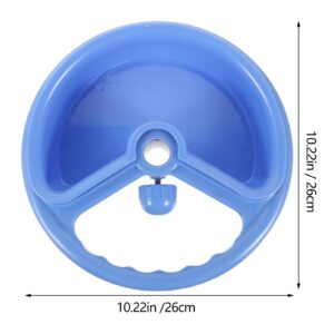 Cabilock Infusion Support Dining Tray Plastic Tray Hospital Supply Storage Tray for Perfusion Support Infusion Support Accessory Plastic Infusion Tray Detachable Drip Stand Plate