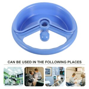 Cabilock Infusion Support Dining Tray Plastic Tray Hospital Supply Storage Tray for Perfusion Support Infusion Support Accessory Plastic Infusion Tray Detachable Drip Stand Plate