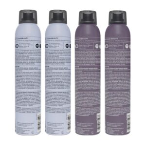 HASK Dry Shampoo Sampler Set: 2 each Chia Seed Dry Shampoo and Charcoal Dry Shampoo 4.3oz cans