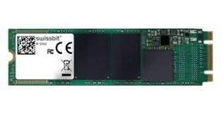 Swissbit SFPC030GM1AJ1TO-I-5S-526-STD, Solid State Drive, 30GB M.2 2280 PCIe TLC N-12m2 I-Temp