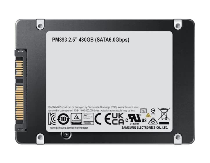 SAMSUNG PM893 SSD 2.5 SATA 480GB