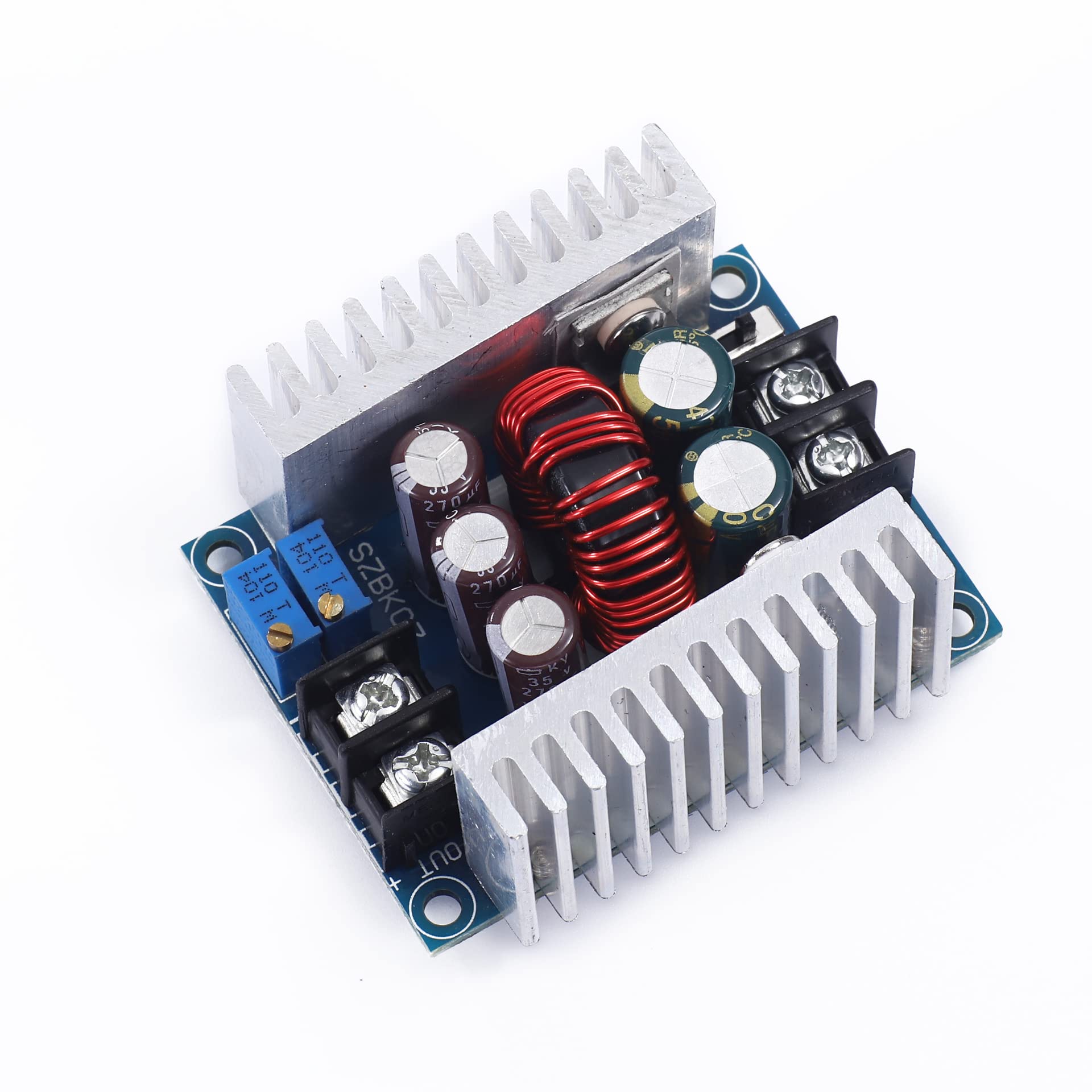 WWZMDiB Constant Current CC CV Buck Converter Module DC 6-40V to 1.2-36V 20A 300W Adjustable Step Down Voltage Regulator Power Supply Module with Short Circuit Protection Function