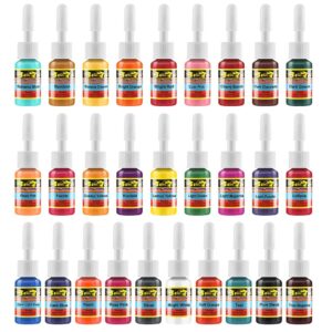 solong tattoo ink set 28 colors pigment kit 1/6oz (5ml) tattoo supply ink for tattoo kit ti1001-5-28