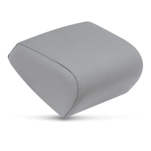 practicon 7152711 gra 3.5" memory headrest gray