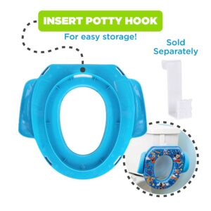 Disney Mickey Mouse "Pals at Play" Soft Potty Seat and Potty Training Seat - Soft Cushion, Baby Potty Training, Safe, Easy to Clean