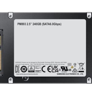 SAMSUNG PM893 SSD 2.5 SATA 240GB