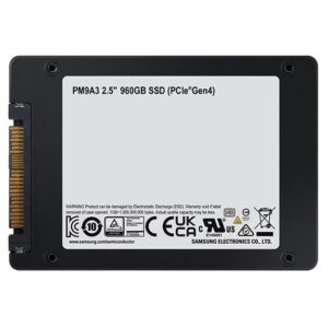 Samsung PM9A3 960 GB Solid State Drive - 2.5 Internal - U.2 [PCI Express NVMe 4.0 x4]