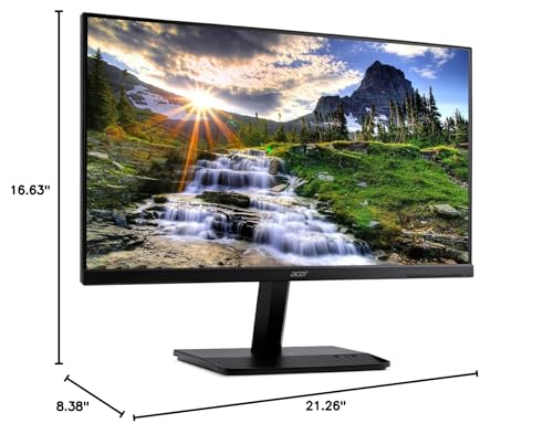 Acer KA241Y bix 23.8-inch FHD 1080P VA Monitor (HDMI & VGA Port) - Black