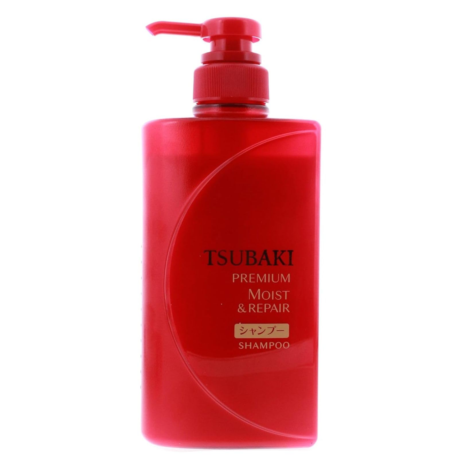 Tsubaki Premium Moist Shampoo 490ml - Daily repair damaged hair from the core. Restore moisture & shine down to the tips.