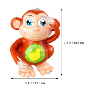 Toyvian Monkey Musical Toy Educational Toy Musical Baby Toys Dancing Monkey Toy Dancing Animal Musical