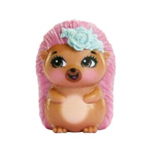 Enchantimals Dolls, City Tails Hensley Hedgehog Doll and Spiney Friend Figure, Small Doll with Removable Skirt and Accessories, Gifts for Kids, HKN13