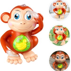 Toyvian Monkey Musical Toy Educational Toy Musical Baby Toys Dancing Monkey Toy Dancing Animal Musical