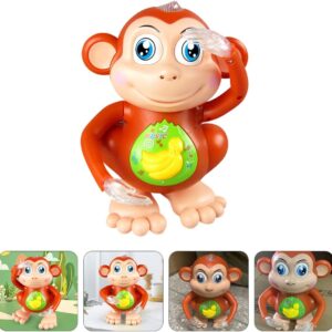 Toyvian Monkey Musical Toy Educational Toy Musical Baby Toys Dancing Monkey Toy Dancing Animal Musical