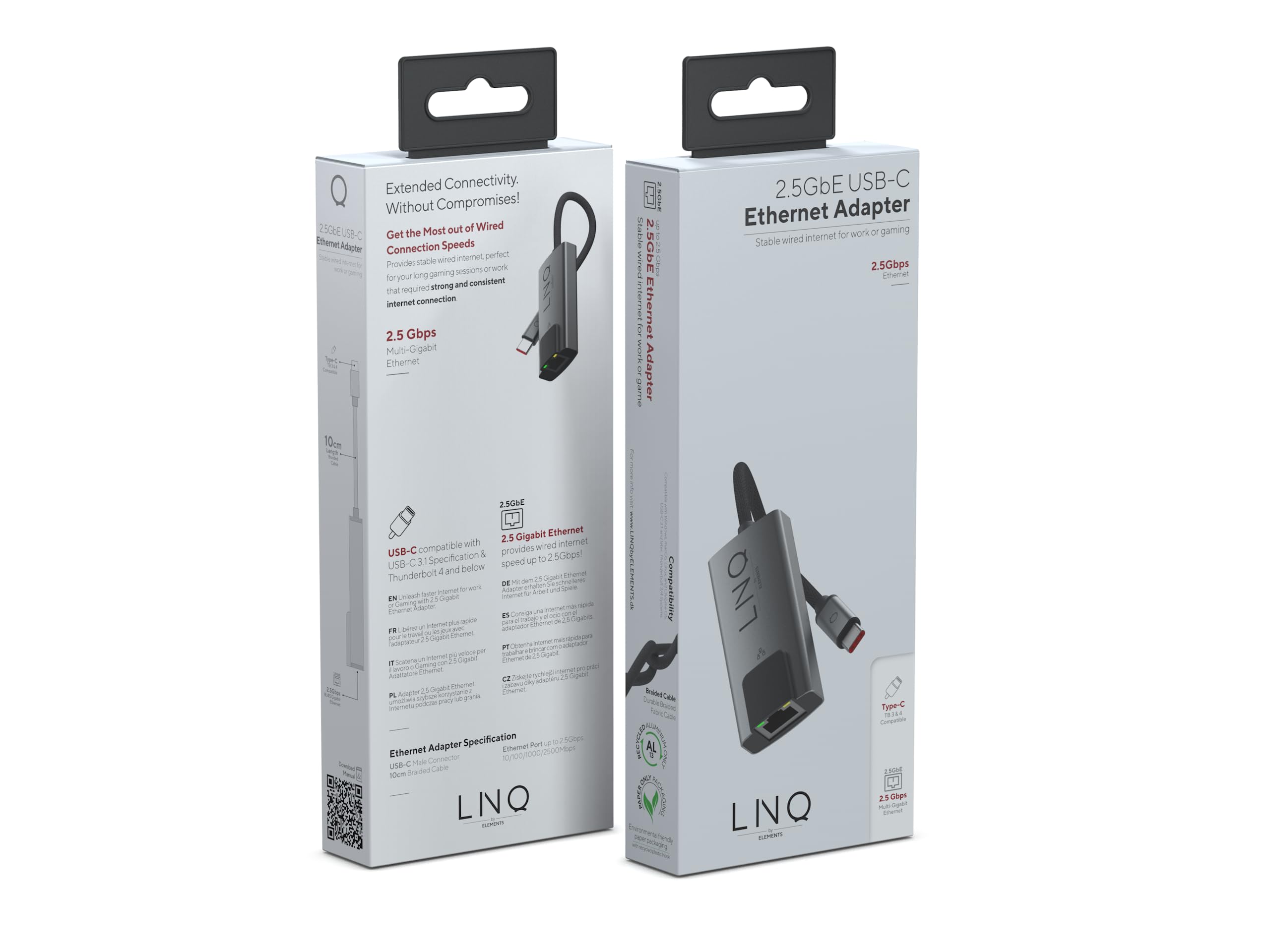 LINQ 2.5GBE USB-C ETHERNET ADAPTER