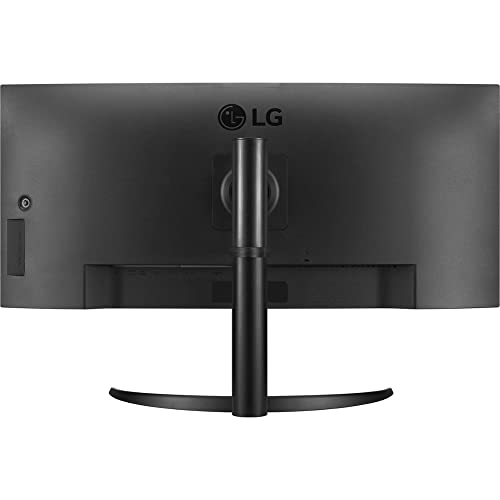 LG 34WQ75C-B.AUS 34" Curved UltraWide™ QHD IPS HDR 10 Built-in-KVM-Monitor with USB Type-C™ & LAN (RJ-45), Black