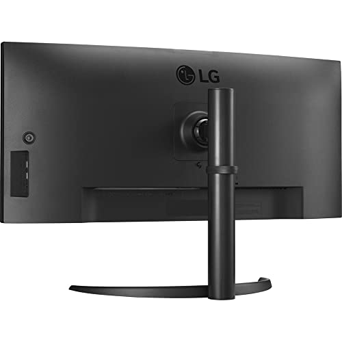 LG 34WQ75C-B.AUS 34" Curved UltraWide™ QHD IPS HDR 10 Built-in-KVM-Monitor with USB Type-C™ & LAN (RJ-45), Black