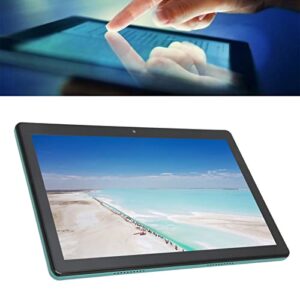 10.1 Inch Tablet,Octa Core Processor,Portable Kid Tablet,3G RAM 64G ROM 4G Network Call Tablet PC for Android, Fast Charging Tablet(Green)