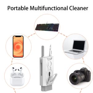 8 in 1 Electronic Cleaning kit - Keyboard Cleaner, Keyboard Cleaning Kit, Laptop Cleaner, Laptop Cleaning Kit, Electronic Cleaner Kit for Airpods Pro/Laptop/Phone(Give Away a Flannel Cloth) White