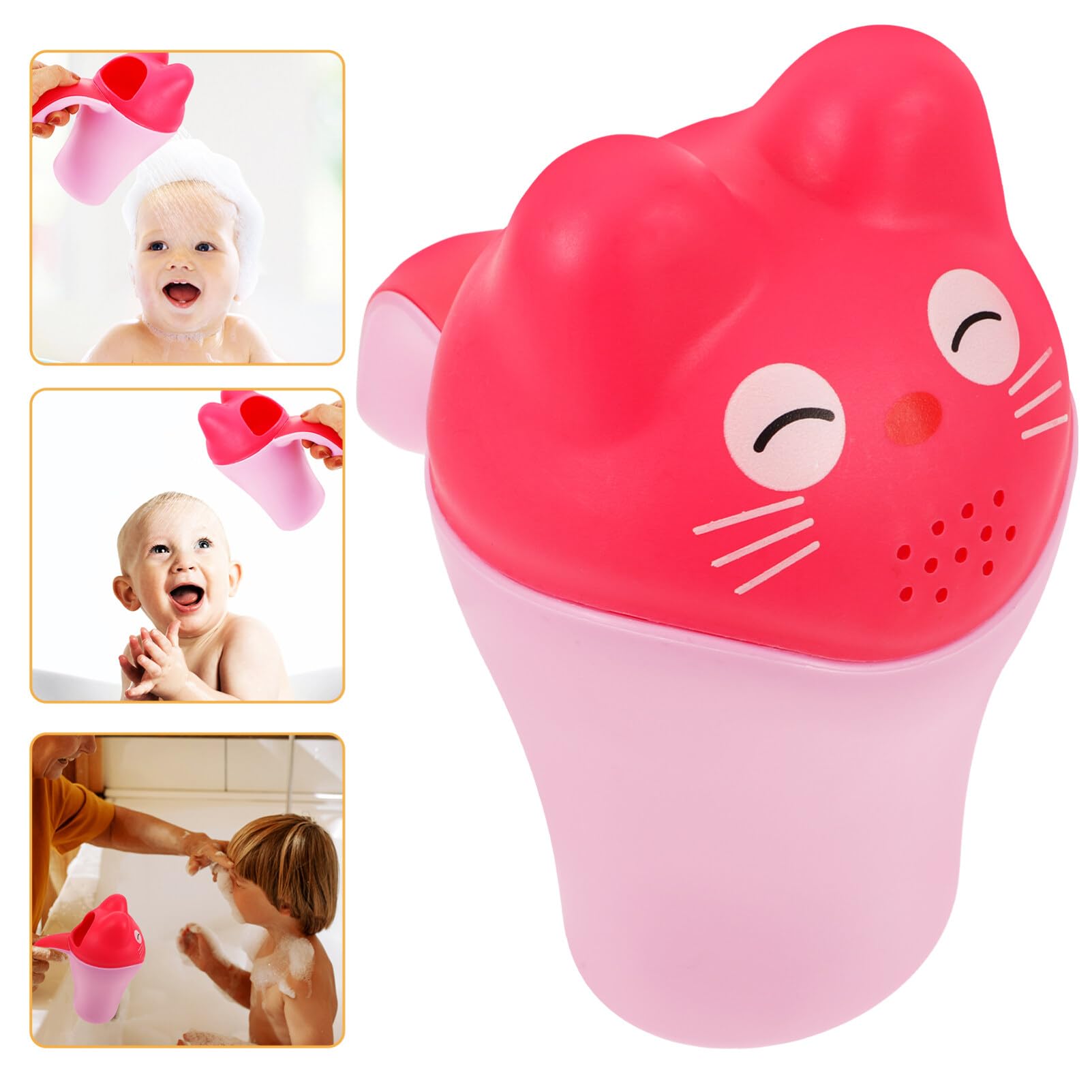 Cabilock Shampoo Rinser Cute Bath Rinse Cup Baby Rinse Cup Bath Rinser Baby Rinse Cup