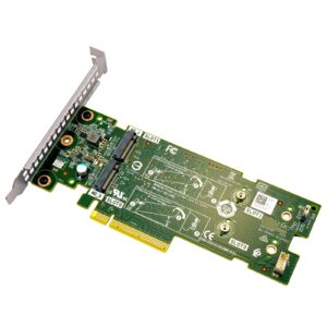 PCIE X8 to M.2 BOSS Adapter Card Replacement for Dell PowerEdge R740 7HYY4 07HYY4 Boot Optimized Storage 22x80（ SSD Not Included）