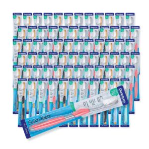 Euro TECH Ultra Fine Bulk Toothbrush - 72 CT ( Box of 72 Toothbrushes) Original, Multiple Colors, 1.0 Count