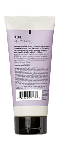 AG Care Re:Coil Curl Activator Curl Cream with Keratin Amino Acids - Ultra-Nourishing Curly Hair Cream for Defined, Healthy Curls, 6 Fl Oz