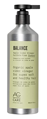 AG Hair Balance Apple Cider Vinegar Sulfate-Free Shampoo, 12 Fl Oz