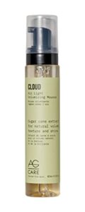 ag care cloud air light volumizing mousse, 3.6 fl oz