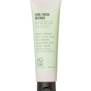 AG Care Curl Fresh Definer Silicone-Free Soft-Hold Styling Cream, 6 Fl Oz