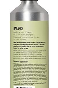 AG Hair Balance Apple Cider Vinegar Sulfate-Free Shampoo, 12 Fl Oz