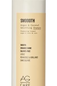 AG Care Smoooth Coconut Smoothing Shampoo, 10 Fl Oz